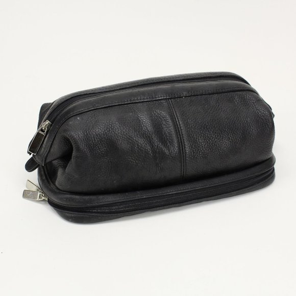 wilson leather toiletry bag